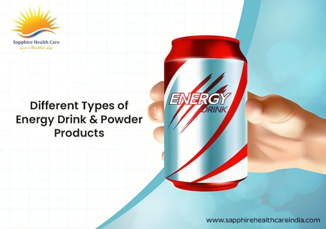 Different Types of Energy Powder & Energy Drink Products